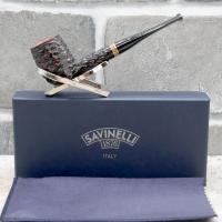 Savinelli Porto Cervo 104 Rustic 6mm Fishtail Pipe (SAV1596)