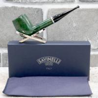 Savinelli Arcobaleno Green 111 Smooth Straight 6mm Pipe (SAV1609)