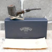 Savinelli Minerva 310 Rustic Brown 6mm Fishtail Pipe (SAV1625)