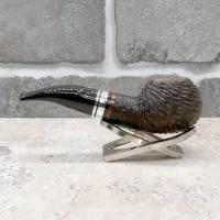 Savinelli Minerva 320 Rustic Brown 6mm Fishtail Pipe (SAV1626)