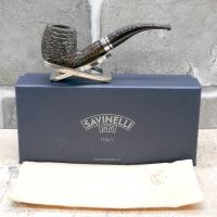 Savinelli Minerva 601 Rustic Brown 6mm Fishtail Pipe (SAV1627)