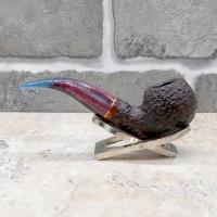 Savinelli Vigna 642 Rustic Bent 6mm Fishtail Pipe (SAV1635)