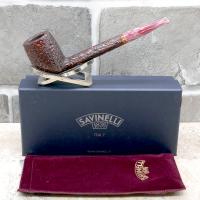 Savinelli Vigna 804 Rustic Straight 6mm Fishtail Pipe (SAV1637)