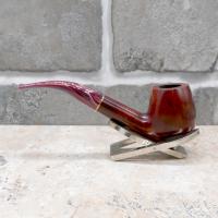 Savinelli Vigna 670 Smooth Bent 6mm Fishtail Pipe (SAV1648)