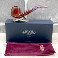 Savinelli Vigna 670 Smooth Bent 6mm Fishtail Pipe (SAV1648)