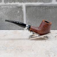 Savinelli Lancelot Rustic Brown 145 KS 9 mm Filter Fishtail Pipe (SAV1654) - End of Line