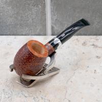 Savinelli Lancelot Rustic Brown 670 KS 6 mm Filter Fishtail Pipe (SAV1656) - End of Line