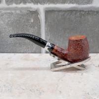 Savinelli Lancelot Rustic Brown 670 KS 6 mm Filter Fishtail Pipe (SAV1656) - End of Line