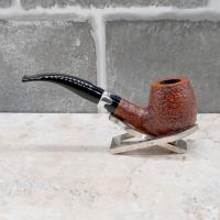 Savinelli Lancelot Rustic Brown 670 KS 6 mm Filter Fishtail Pipe (SAV1658) - End of Line