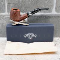 Savinelli Lancelot Rustic Brown 670 KS 6 mm Filter Fishtail Pipe (SAV1658) - End of Line