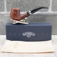 Savinelli Lancelot Rustic Brown 670 KS 6 mm Filter Fishtail Pipe (SAV1660) - End of Line