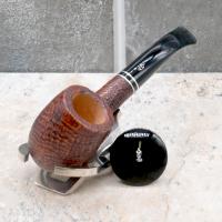 Savinelli Monsieur Sandblast 606 KS 9 mm Filter Fishtail Pipe (SAV1666)