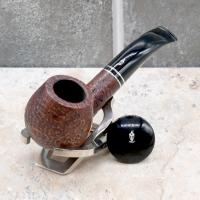 Savinelli Monsieur Sandblast 645 KS 6 mm Filter Fishtail Pipe (SAV1668)