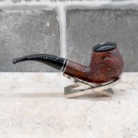 Savinelli Monsieur Sandblast 645 KS 6 mm Filter Fishtail Pipe (SAV1668)