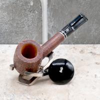 Savinelli Monsieur Sandblast 703 KS 9 mm Filter Fishtail Pipe (SAV1671)