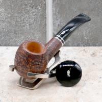 Savinelli Monsieur Sandblast 626 KS 6 mm Filter Fishtail Pipe (SAV1672)