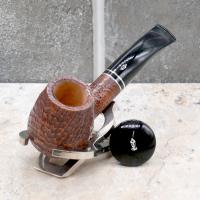 Savinelli Monsieur Sandblast 628 KS 6 mm Filter Fishtail Pipe (SAV1673)