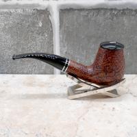 Savinelli Monsieur Sandblast 628 KS 6 mm Filter Fishtail Pipe (SAV1673)