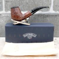 Savinelli Monsieur Sandblast 628 KS 6 mm Filter Fishtail Pipe (SAV1673)