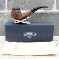 Savinelli Monsieur Sandblast 626 KS 9 mm Filter Fishtail Pipe (SAV1674)