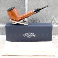 Savinelli Monsieur Smooth 703 KS 6 mm Filter Fishtail Pipe (SAV1678)