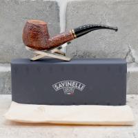 Savinelli Venere 636 KS Brown Blasted 9mm Filter Fishtail Pipe (SAV1687)