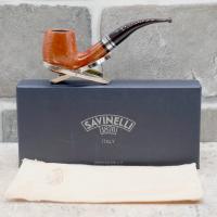 Savinelli Minerva 601 Smooth Natural 6mm Fishtail Pipe (SAV1691)