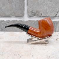 Savinelli Siena 616 KS Smooth Bent 9mm Filter Fishtail Pipe (SAV1694)