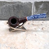 Savinelli Oceano Dark Rustic 626 Bent Apple 6mm Pipe (SAV1706)