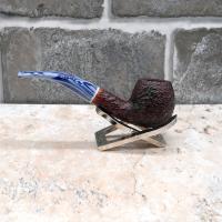 Savinelli Oceano Dark Rustic 626 Bent Apple 6mm Pipe (SAV1706)