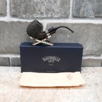 Savinelli Minerva 614 Rustic Brown 6mm Fishtail Pipe (SAV1712)