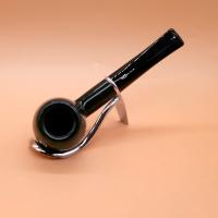Savinelli Arcobaleno Green 207 Smooth Straight 9mm Filter Fishtail Pipe (SAV1739)