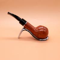 Savinelli Otello 321 Smooth Semi Bent Prince 6mm Fishtail Pipe (SAV1750) (End of Line)