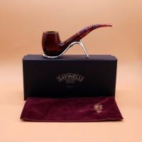 Savinelli Vigna 670 Smooth Bent 6mm Fishtail Pipe (SAV1758)