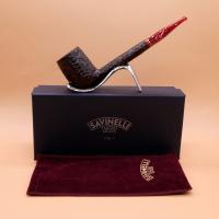 Savinelli Vigna 804 Rustic Straight 6mm Fishtail Pipe (SAV1760)