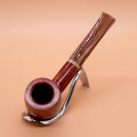 Savinelli Dolomiti 106 Smooth Light Brown 9mm Filter Fishtail Pipe (SAV1773)