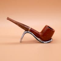 Savinelli Dolomiti 106 Smooth Light Brown 9mm Filter Fishtail Pipe (SAV1773)
