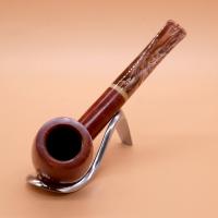Savinelli Dolomiti 128 Smooth Light Brown Fishtail 9mm Pipe (SAV1774)