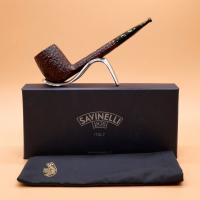 Savinelli Esploratore 806 Alpino Rustic Straight 3mm Fishtail Pipe (SAV1786) (End of Line)