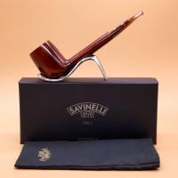 Savinelli Esploratore 803 Boscaiolo Smooth Straight 3mm Fishtail Pipe (SAV1789) (End of Line)