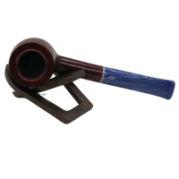 Savinelli Oceano Burgundy 111 Smooth Billiard 6mm Fishtail Pipe (SAV1859)