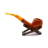 Savinelli Miele 626 Smooth Bent Honey 6mm Fishtail Pipe (SAV1865)