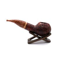 Savinelli Dolomiti 320 Rustic Light Brown 9mm Filter Fishtail Pipe (SAV1866)