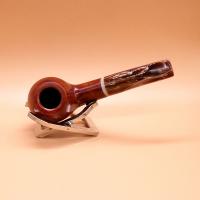 Savinelli Dolomiti 673 Smooth Light Brown 9mm Filter Fishtail Pipe (SAV1885)