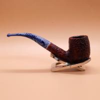 Savinelli Oceano Dark Rustic 606 Bent Billiard 6mm Fishtail Pipe (SAV1905)