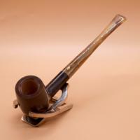 Savinelli Gingers Favourite 104 Smooth Straight Brown 6mm Fishtail Pipe (SAV1927)