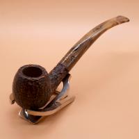 Savinelli Gingers Favourite 626 Rustic Apple Bent 6mm Fishtail Pipe (SAV1928)