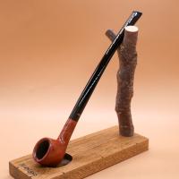 Savinelli Churchwarden 901 Smooth Bent 6mm Fishtail Pipe (SAV1929)