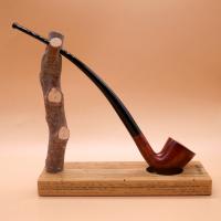 Savinelli Churchwarden 921 Smooth Bent Fishtail Pipe (SAV1931)