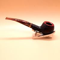 Savinelli Roma Lucite 315 Rustic KS 6mm Filter Fishtail Pipe (SAV1949)